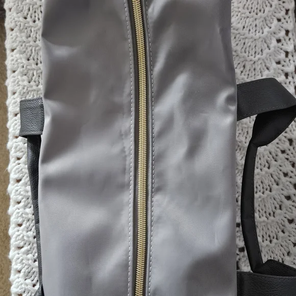 NWT Azzaro Gray Weekender Duffle Bag - Picture 6 of 13